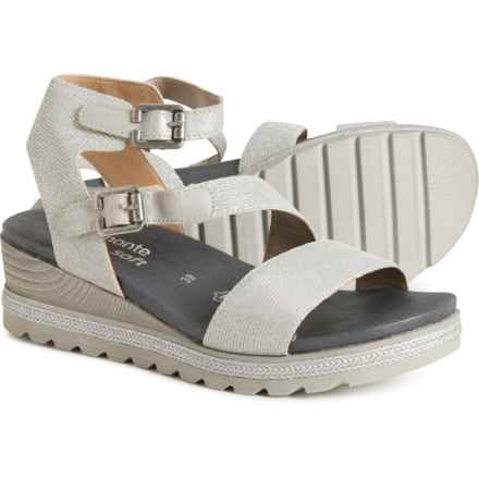Remonte Icess Wedge Sandals (For Women) in Silber