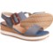 Remonte Jerilyn 53 Wedge Sandals - Leather (For Women) in Blue