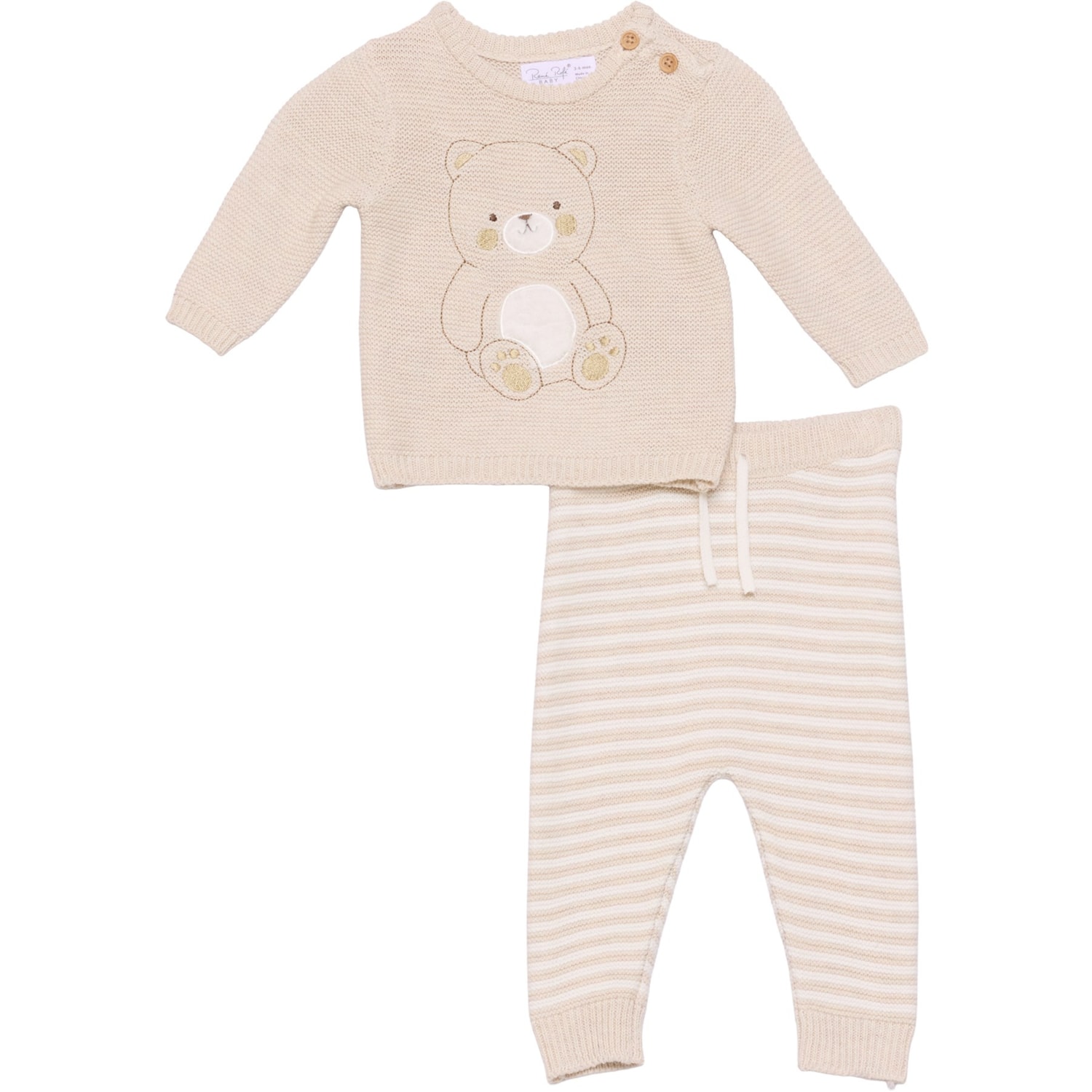 Rene Rofe Newborn Boys Critter Sweater and Pants Set - Save 50%