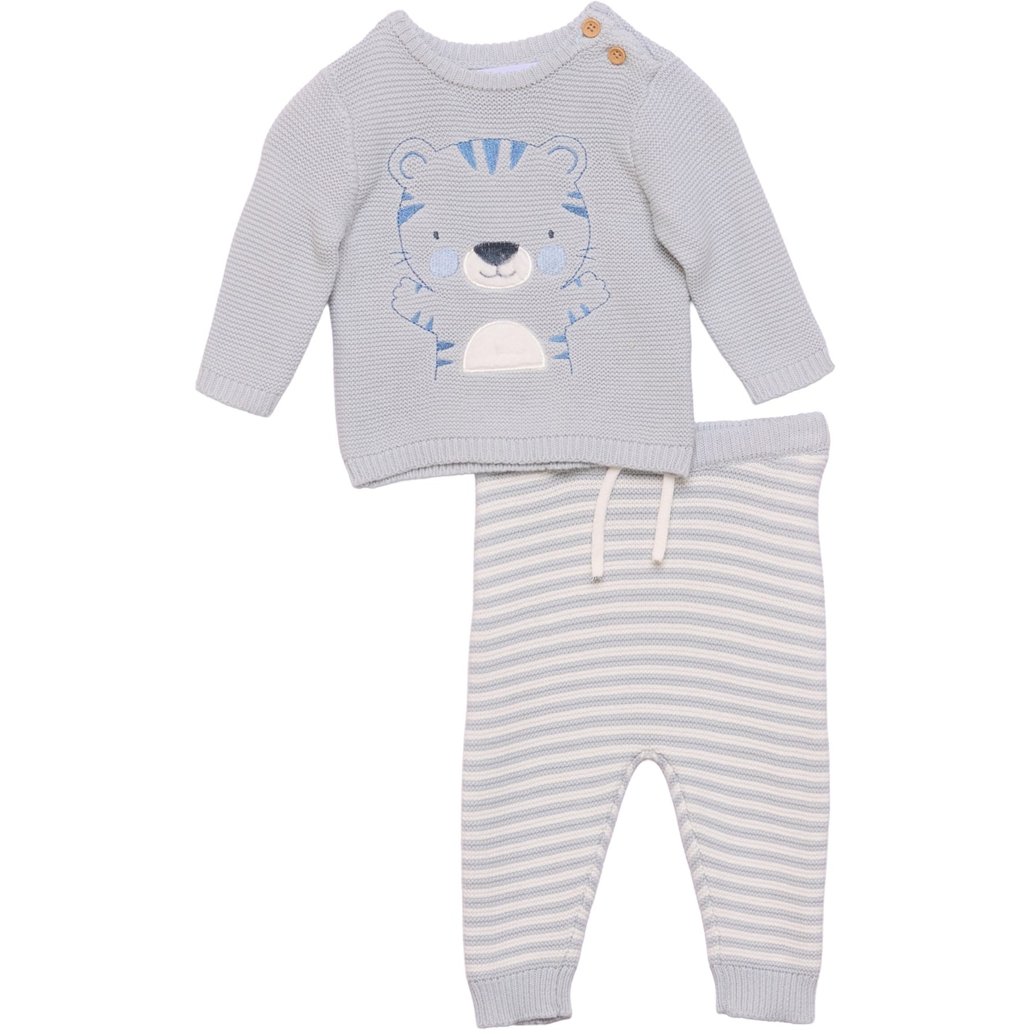 Rene Rofe Newborn Boys Critter Sweater and Pants Set - Save 50%