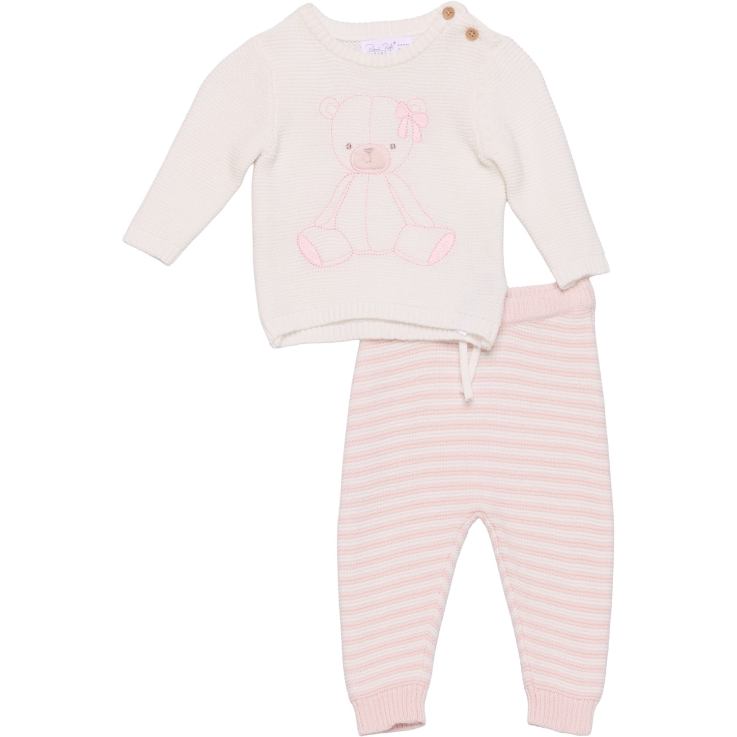 Rene Rofe Newborn Girls Critter Sweater and Pants Set - Save 76%