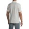 216PG_2 Report Collection Nep Yarn Stripe Polo Shirt - Short Sleeve (For Men)