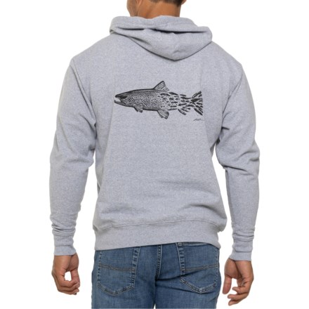 RepYourWater Brown Snacks Eco-Hoodie in Grey