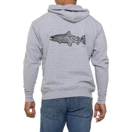 RepYourWater Brown Snacks Eco-Hoodie in Grey