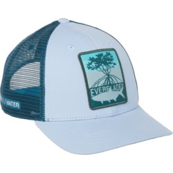 RepYourWater Wild Places Everglades Trucker Hat (For Men) in Light Gray