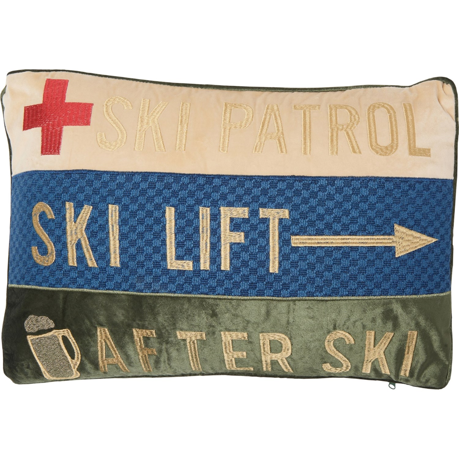 Apres Ski Square Pillow 18x18