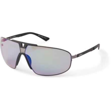 Revo Alpine Sunglasses - Polarized (For Men and Women) in Shiny Gunmetal