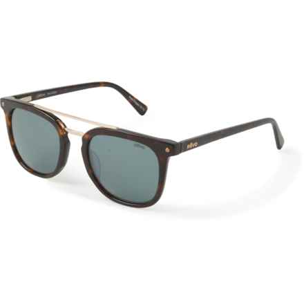 Revo Atlas Sunglasses - Polarized Glass Lenses (For Women) in Tortoise/Gold/Smoky Green