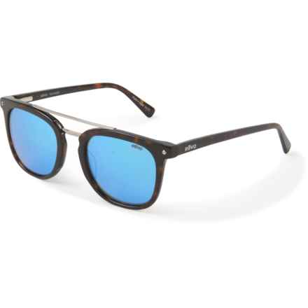 Revo Atlas Sunglasses - Polarized Glass Mirror Lenses (For Women) in Tortoise/H2o Blue