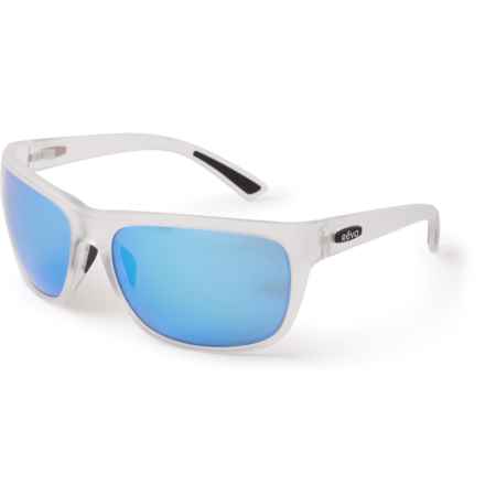 Revo Enzo Sunglasses - Polarized Crystal Glass Mirror Lenses (For Men and Women) in H2o Blue