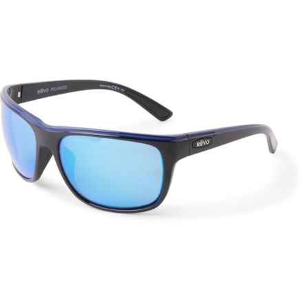 Revo Enzo Sunglasses - Polarized Crystal Glass Mirror Lenses (For Men and Women) in H2o Blue