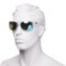 4HNGT_2 Revo Enzo Sunglasses - Polarized Crystal Glass Mirror Lenses (For Men and Women)