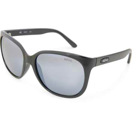 Revo Grand Classic Square Sunglasses - Polarized in Classic Black/Graphite