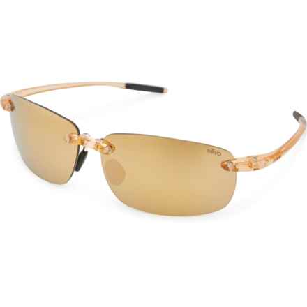 Revo Made in Japan Descend Pro Mirror Sunglasses - Polarized in Pro Crystal Sand Champagne