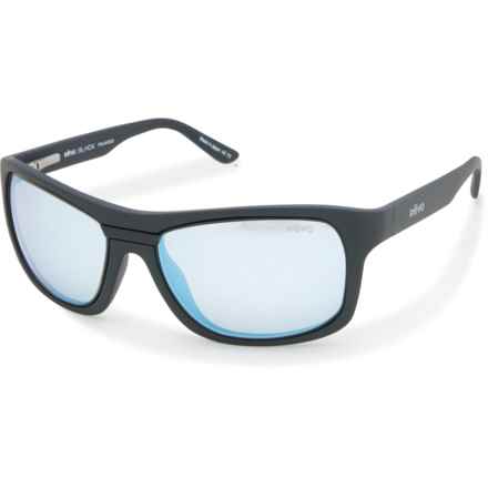 Revo Made in Japan Genesis Mirror Sunglasses - Polarized in Matte Black/Blp Go