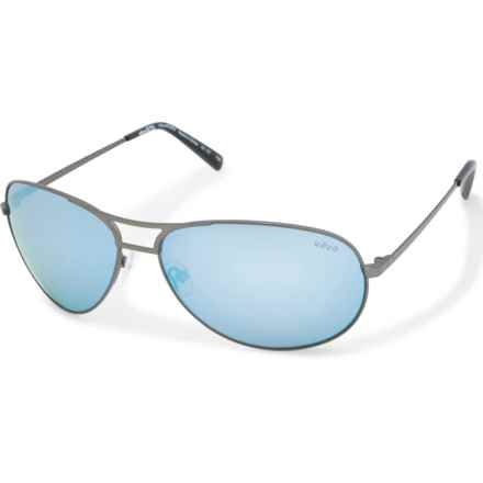 Revo Prosper Mirror Sunglasses - Polarized in Matte Gunmetal/Blue Water