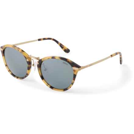 Revo Quinn Sunglasses - Polarized Glass Lenses (For Men and Women) in Smoky Green Sg50