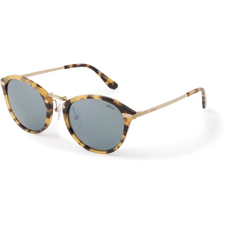 Revo Quinn Sunglasses - Polarized Glass Lenses (For Men and Women) in Smoky Green Sg50