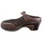 645HT_3 Rialto Viva Wedge Perforated Clogs (For Women)