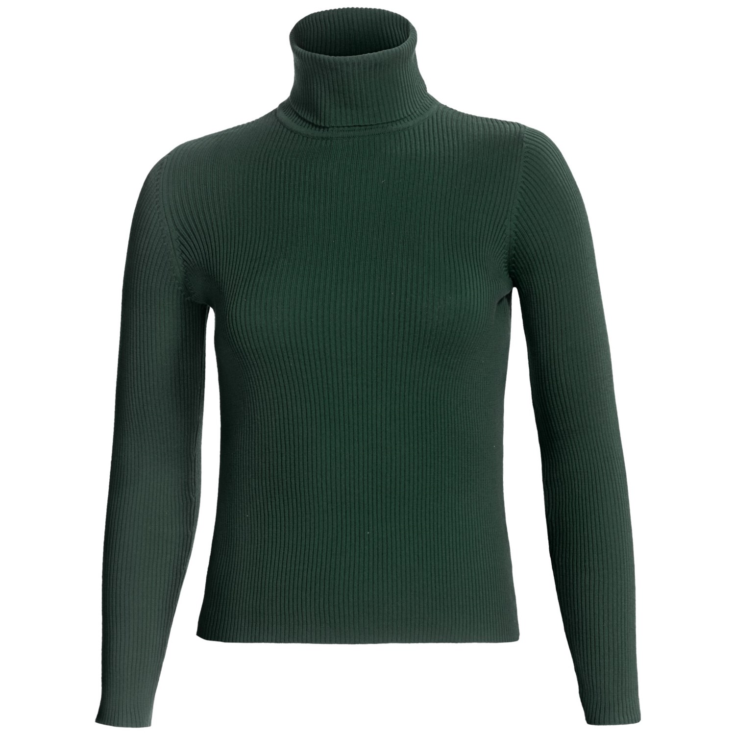 Ribbed Turtleneck Sweater (For Plus Size Women) - Save 62%