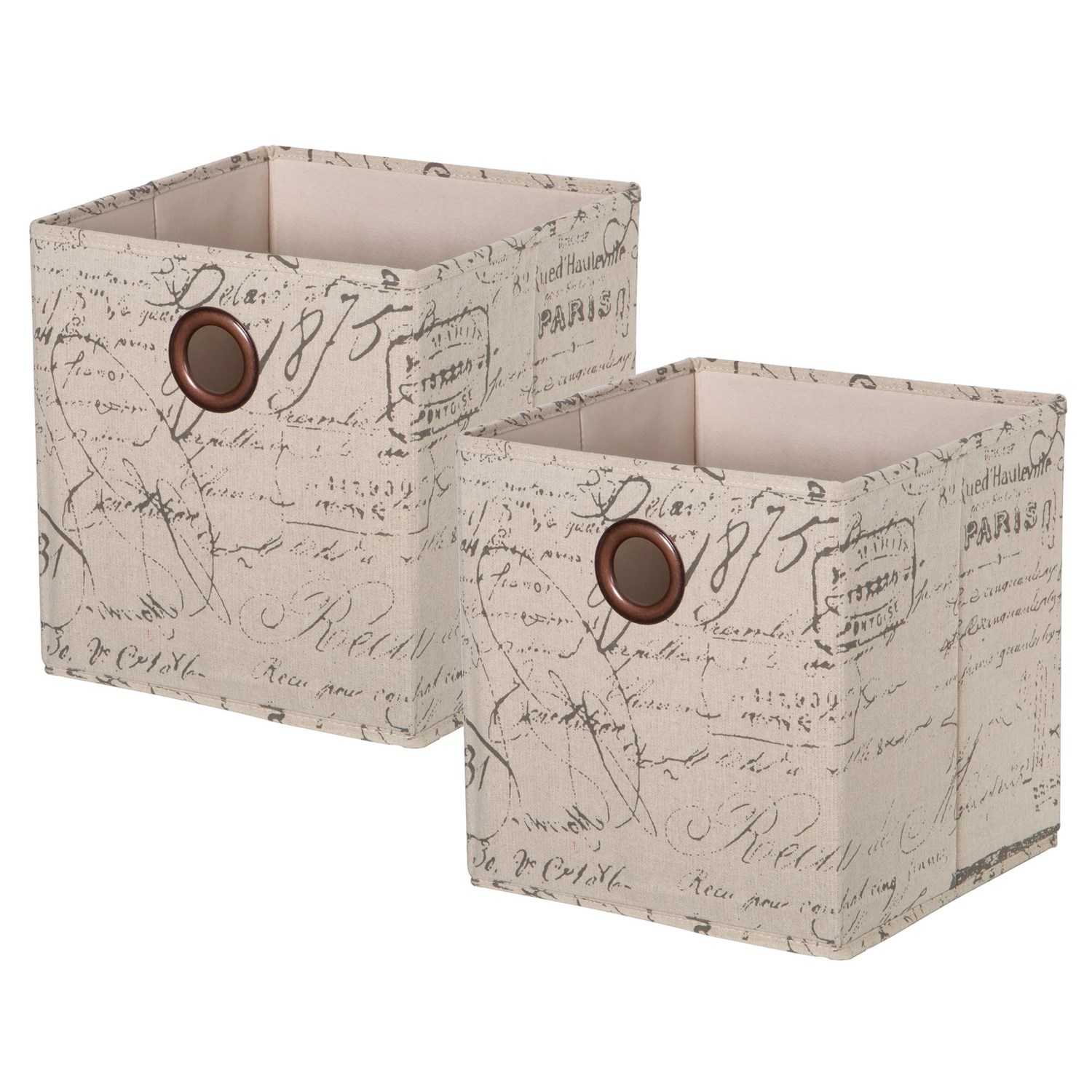 Richards Homewares Storage Cubes Set of 2 Save 33