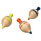 526FN_3 Ridley's Wooden Spinning Tops - Set of 3