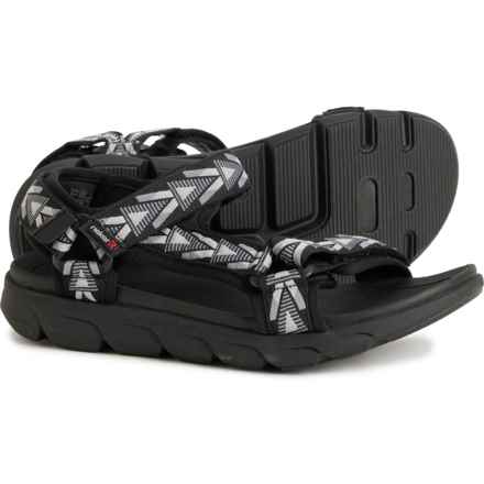 Rieker Cesar 02 Sport Sandals (For Men) in Schwarz-Grau/Schwarz
