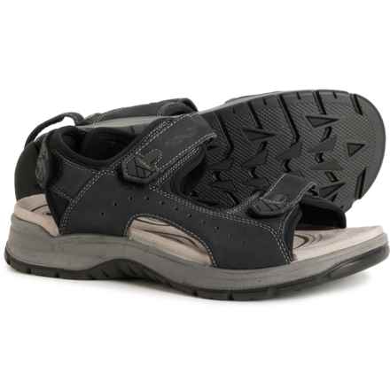 Rieker Claas 51 Sport Sandals - Leather (For Men) in Ozean/Schwarz