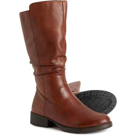 Rieker Faith Boots - Leather (For Women) in Chestnut