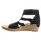 620FA_5 Rieker Fanni 39 Wedge Sandals (For Women)