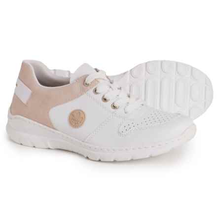 Rieker Nikita 14 Sneakers (For Women) in White/Rose