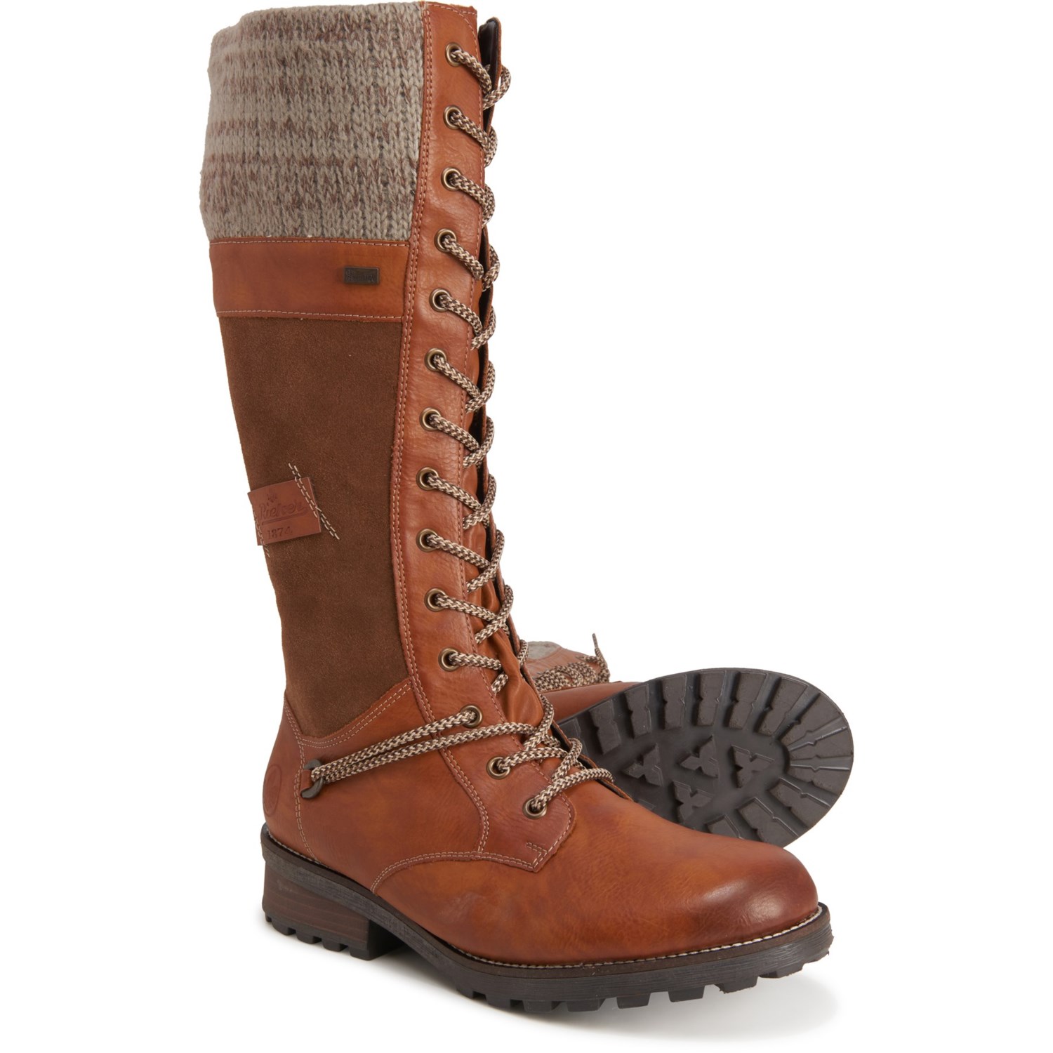 rieker wool lined boots