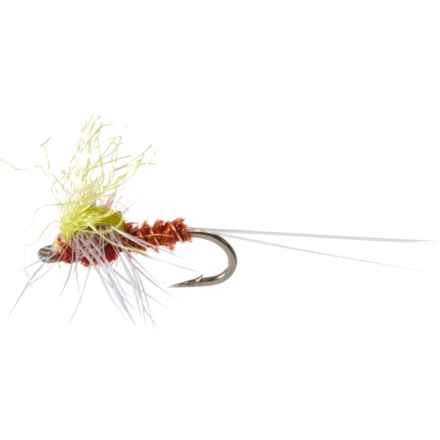 RIO Hi Vis Spinner Dry Fly - Dozen in Rusty