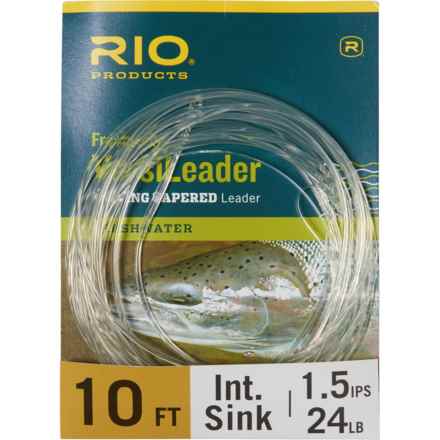 Rio Products Freshwater Versileader - 10’ , Intermediate Sink, 24 lb. in Clear
