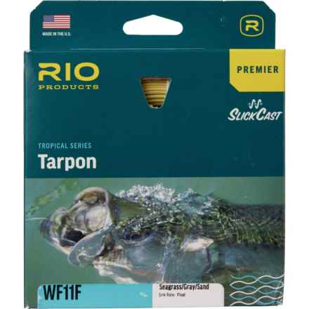 Rio Products Tropical Series Premier RIO Tarpon Saltwater Fly Line - Weight Forward in Seagrass/Gray/Sand