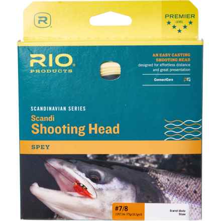 RIO Scandi Floating Spey Shooting Head Fly Line - 7/8X, 375 Grain, 23’ in Multi