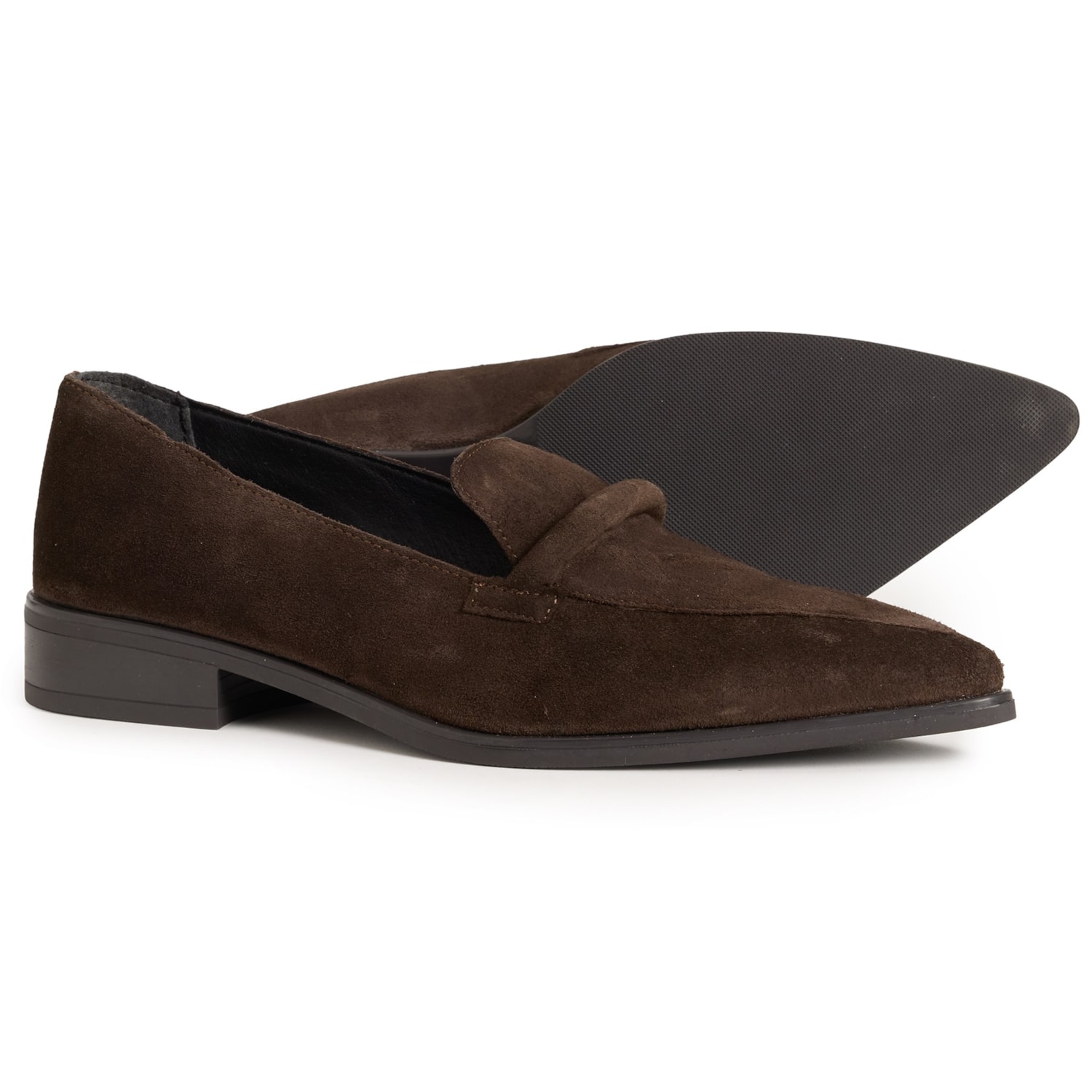 Rizzoli Made in Italy Pointy Toe Moccasins - Suede (For Women)