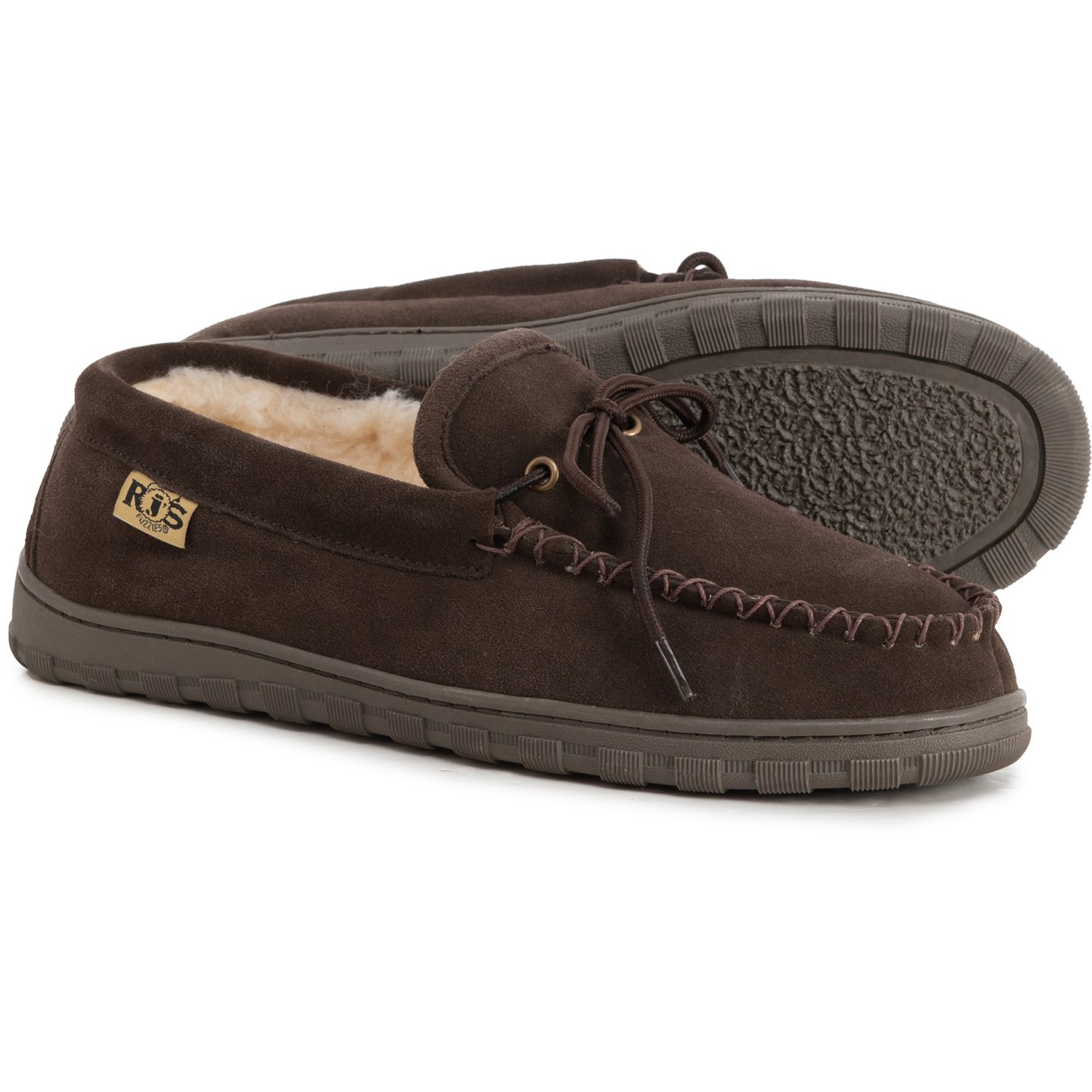 rj's fuzzies sheepskin driving moccasins