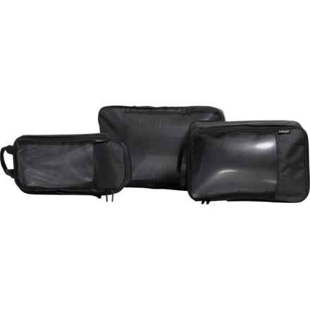 ROAM AND REPEAT Deluxe Packing Cubes - 3-Pack in Black