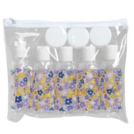 ROAM AND REPEAT Travel Bottle Set - 9-Piece in Daisies