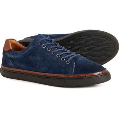 ROAN BY BED STU Albright Sneakers - Suede (For Men) in Navy Suede Tan Crust