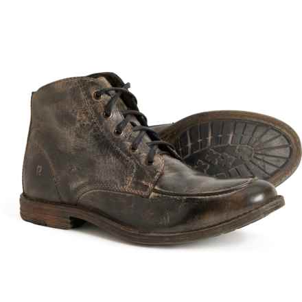 ROAN BY BED STU Cass Boots - Leather (For Men) in Black Barcelona Rust