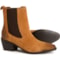 ROAN BY BED STU Charge Western Chelsea Boots - Suede (For Women) in Pecan Suede