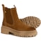 ROAN BY BED STU Chelsea Boots - Suede (For Women) in Tan Suede
