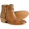 ROAN BY BED STU Liz Cutout Booties - Leather (For Women) in Tan Md