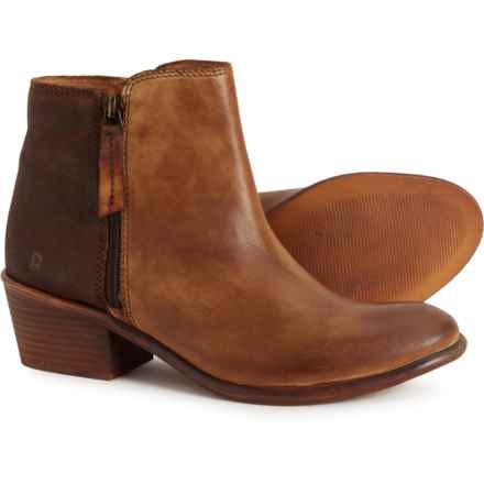 ROAN BY BED STU Liz Short Boots - Leather (For Women) in Tan Crust Suede