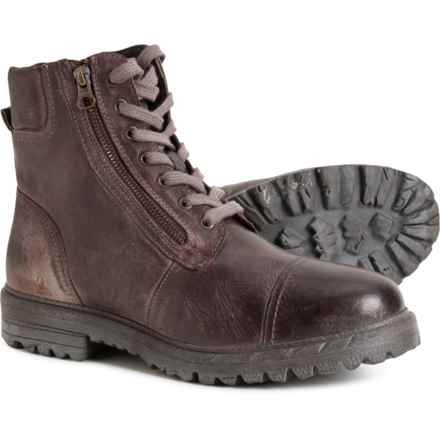 ROAN BY BED STU Lowell Boots - Leather (For Men) in Tan/White