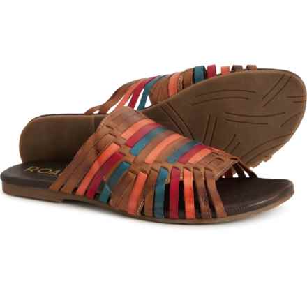 ROAN BY BED STU Marilee Slide Sandals - Leather (For Women) in Gmn Tan Multi