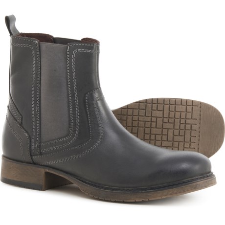 ROAN BY BED STU Torrey Chelsea Boots - Leather  (For Men) in Grey Burnished