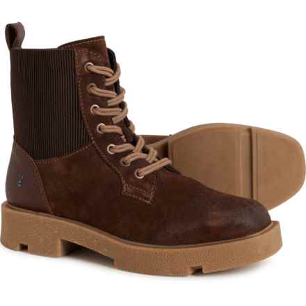 ROAN BY BED STU Transform Lace-Up Boots - Suede (For Women) in Dk Brn Mpd